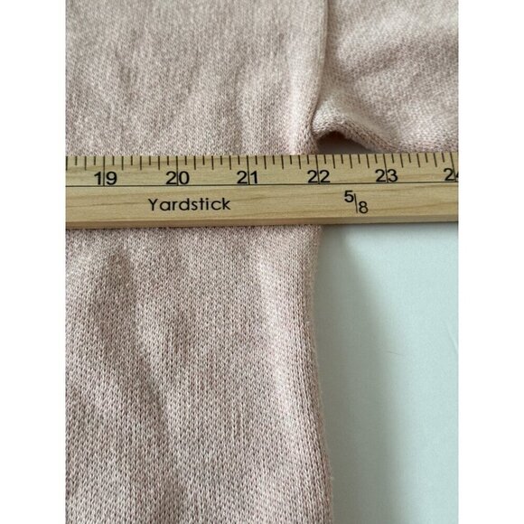 Pure Jill Light Pink Cowell Neck Wool Blend Sweater Size M - Picture 9 of 13